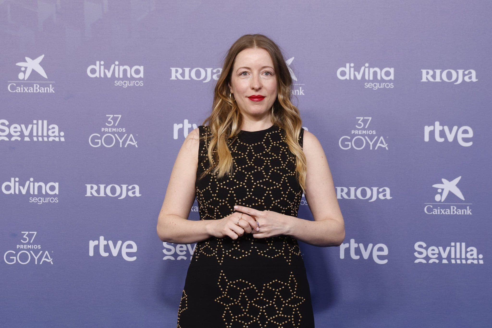 La directora Pilar Palomero, en el photocall de los Premios Goya 2023