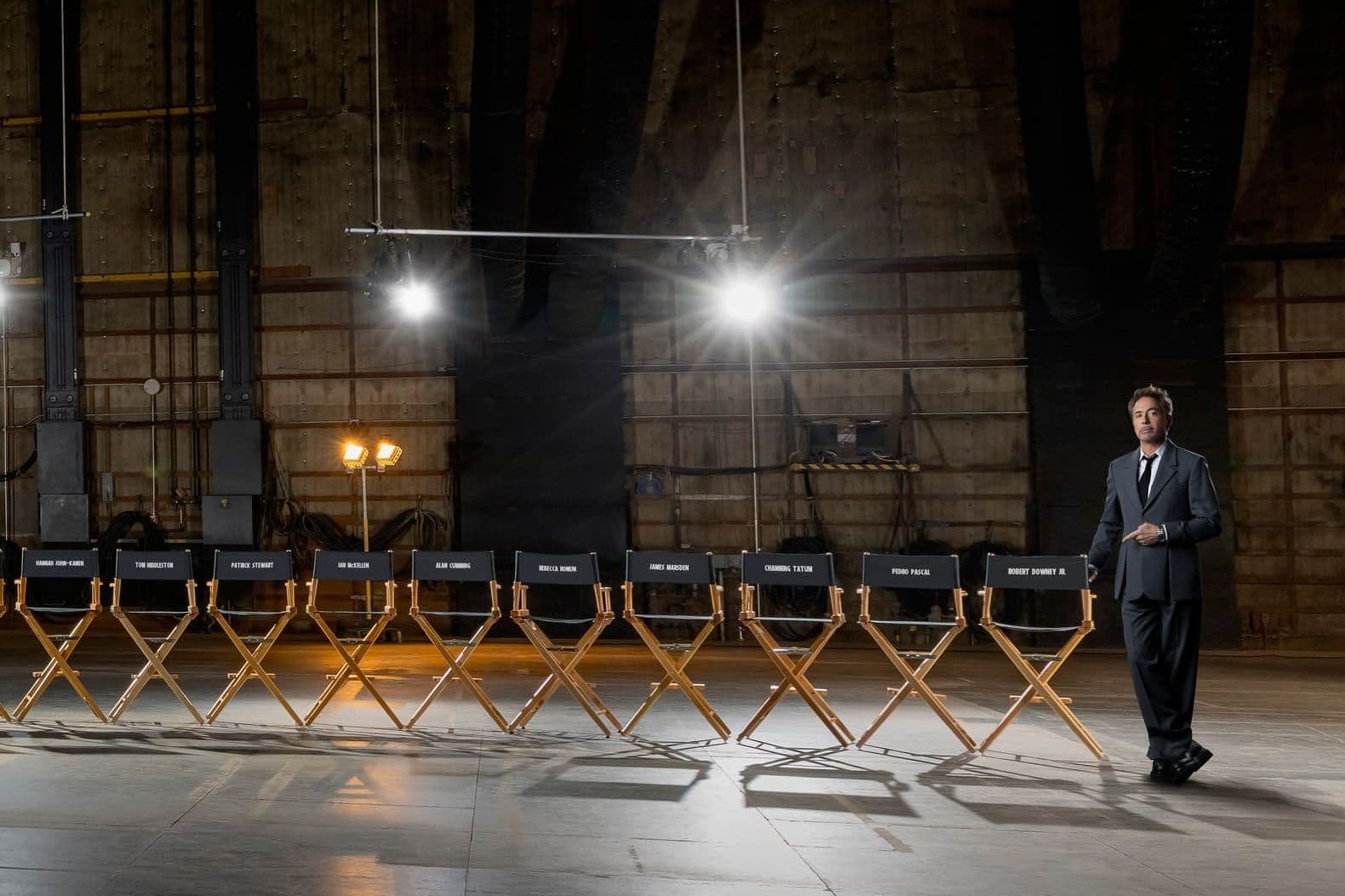 Robert Downey Jr. durante el anuncio del reparto de 'Vengadores: Doomsday'