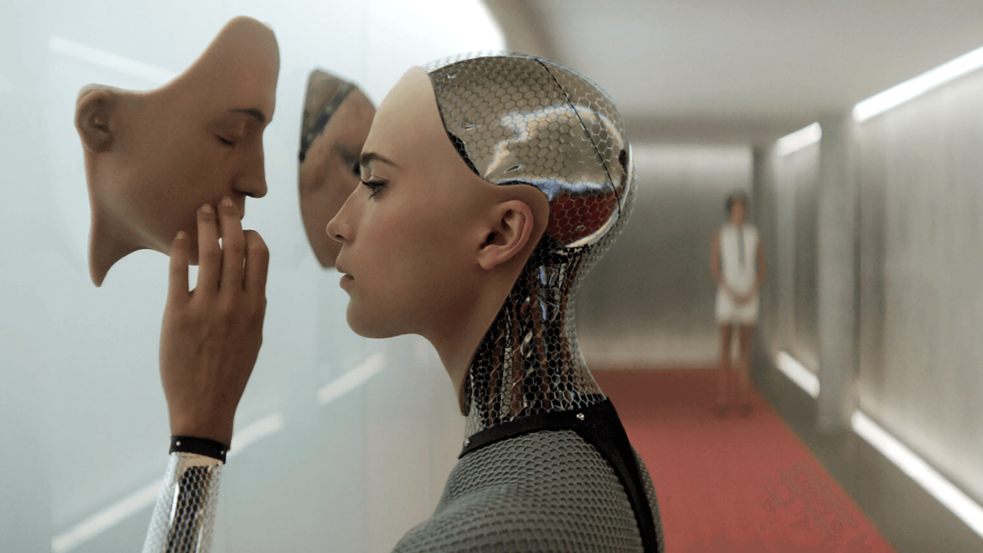 Fotograma de 'Ex Machina' en cuyos efectos visuales trabajó la empresa canaria Iro Pictures
