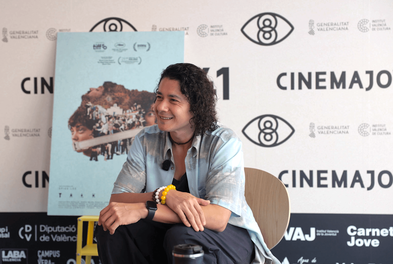 El director Joecar Hanna en la 41 edición del Festival Cinema Jove