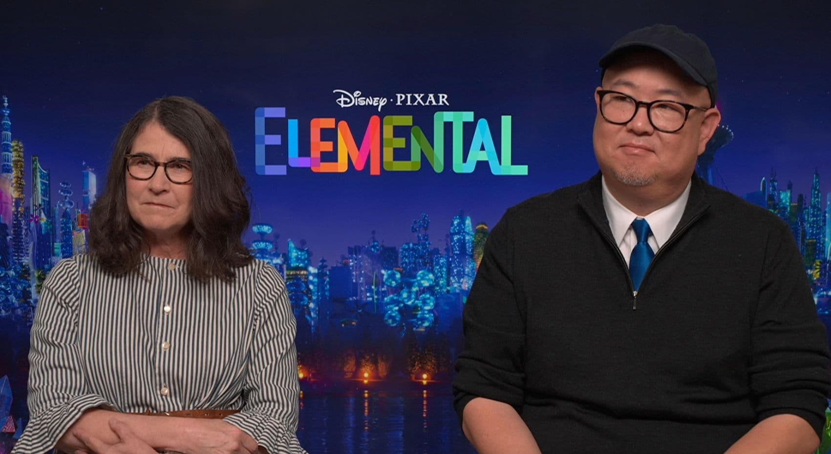 La productora Denise Ream y el director Peter Sohn presentaron ‘Elemental’ en Madrid
