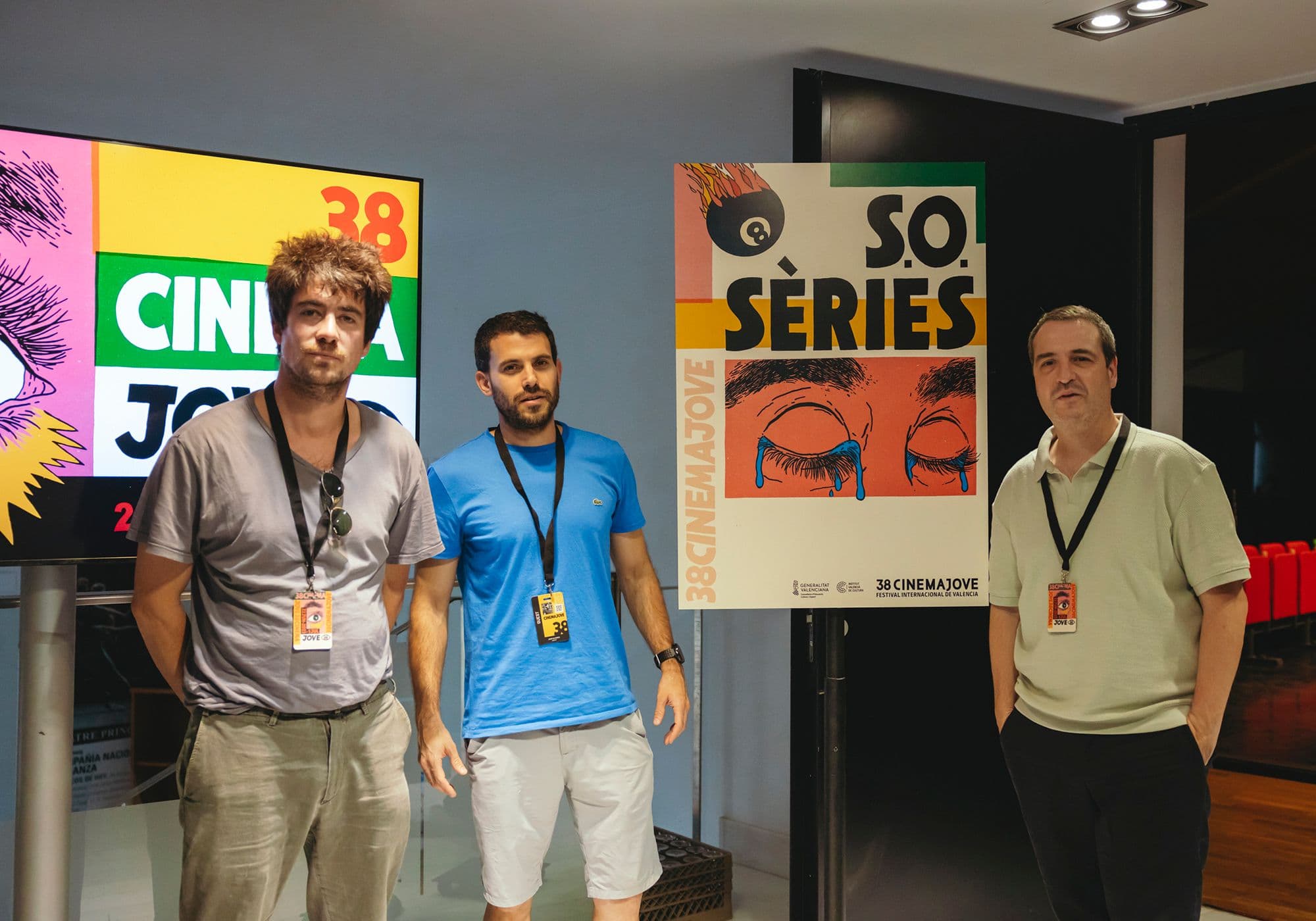 José Gasset, Joan Alvareslos y Jorge Sandua, director y guionistas de ‘Putos Modernos’