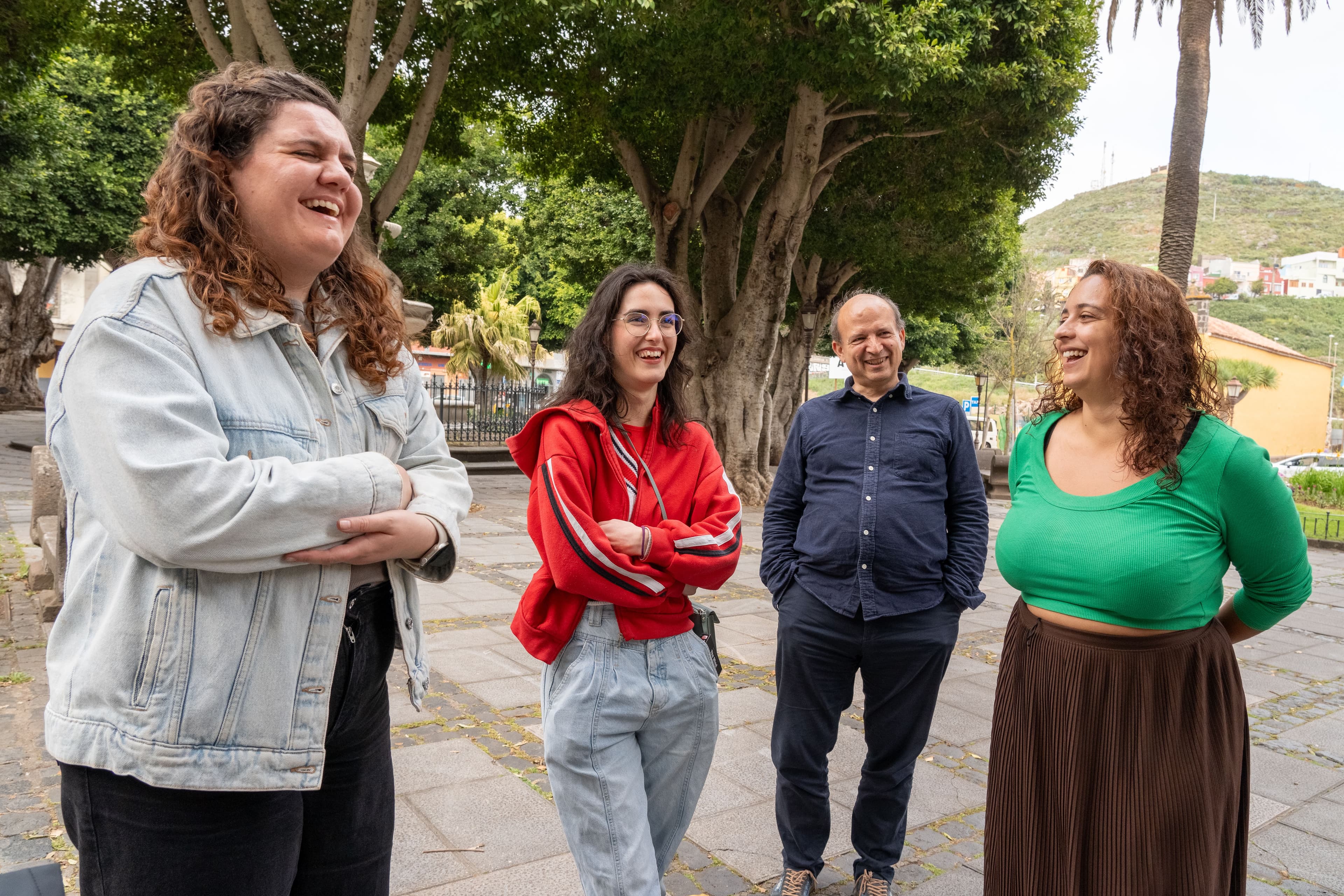 Sofía Martin, Cristina Naranjo, Gianmarco Serra y Raquel Herrera en IsLABentura 2026
